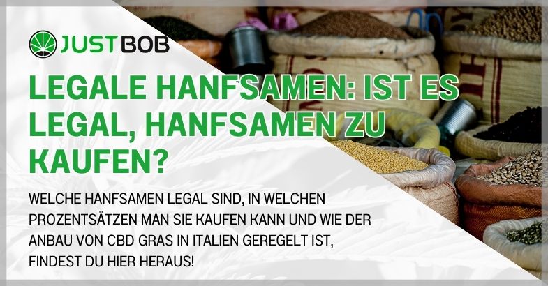 Legale Hanfsamen: Ist es legal, Hanfsamen zu kaufen?